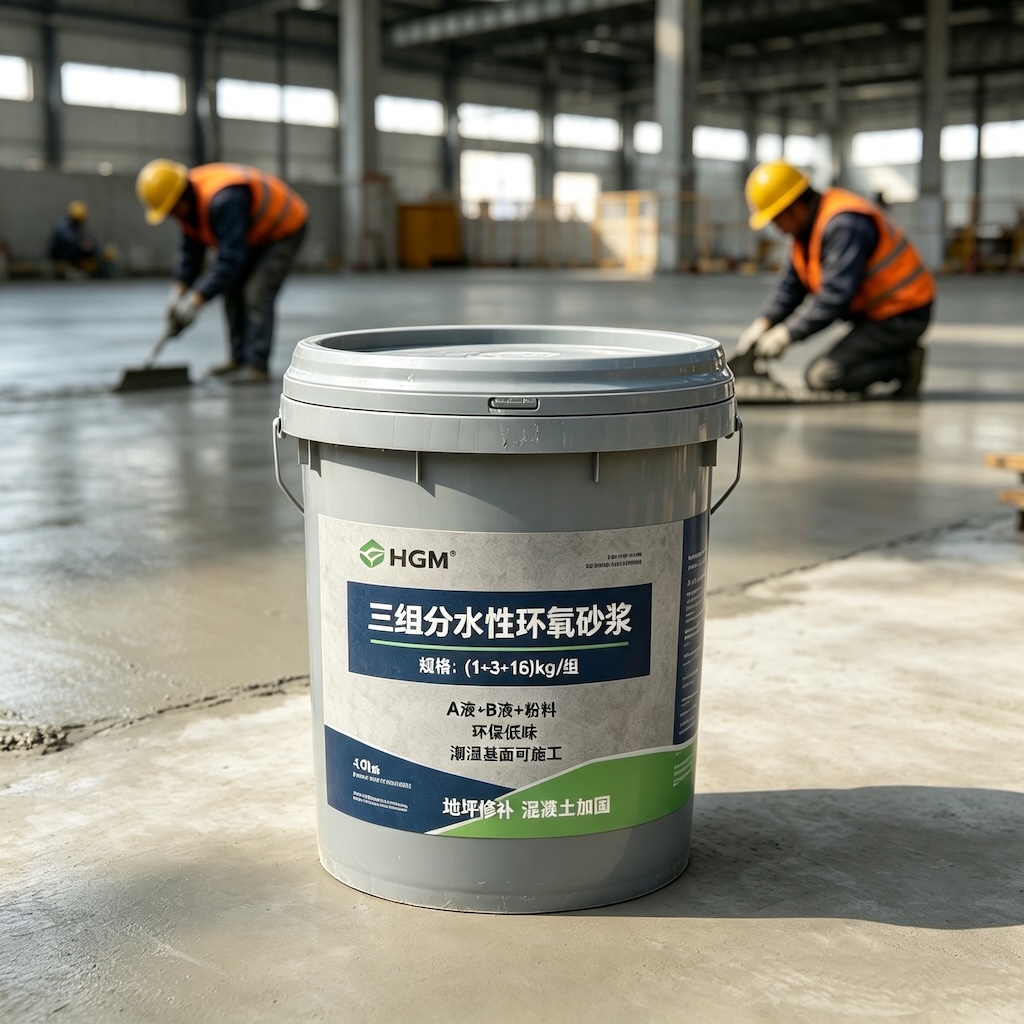 微山三组份水性环氧砂浆